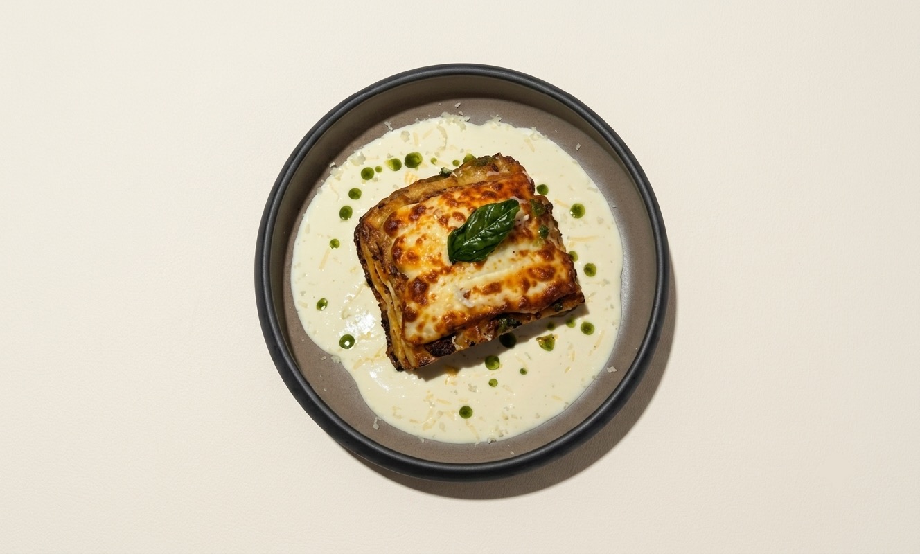 PEYNİR SOSLU LAZANYA
