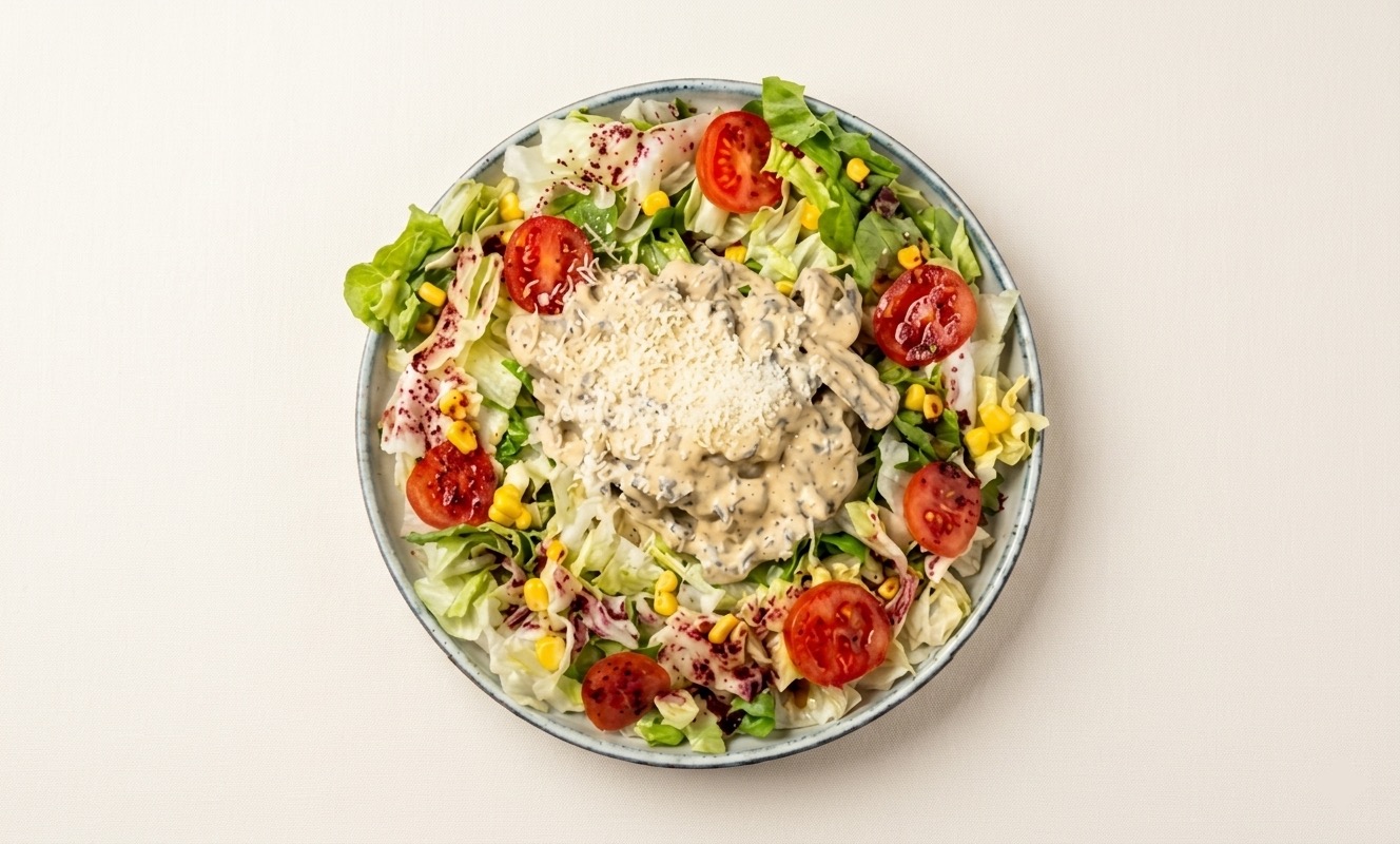 CHEESE CHİCKEN SALATA